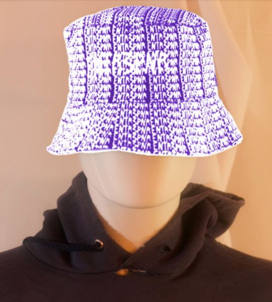 ENTR3PNR Matrix Dark Pastel Purple Matrix Bucket Hat