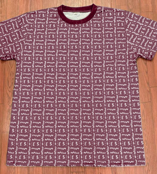 E3 Designer Hoodie Dark  Scarlet 