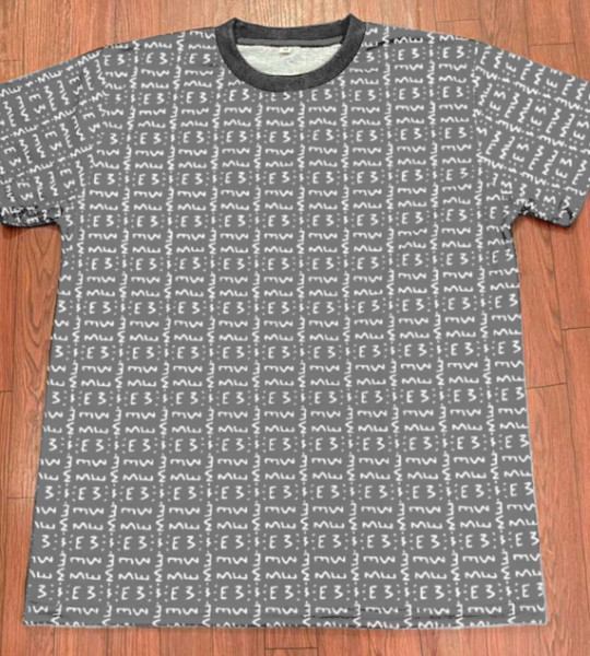 E3 Designer Tee Dim Gray  