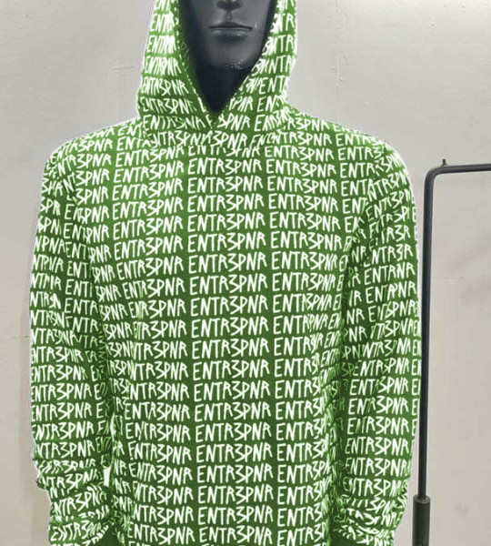 Dollar Bill ENTR3PNR Matrix Hoodie 