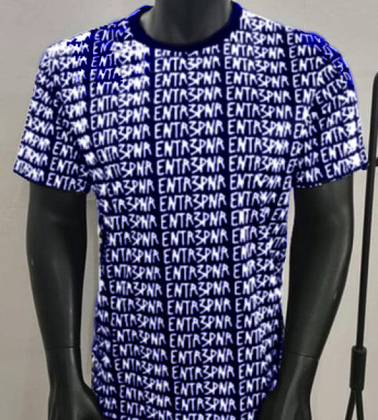 ENTR3PNR Matrix Tee Duke Blue Matrix 