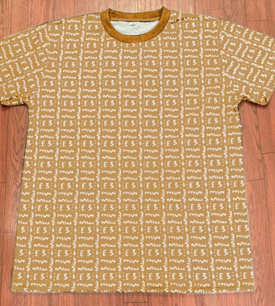 E3 Designer Tee Earth Yellow  