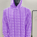 Lavender ENTR3PNR Matrix Hoodie 
