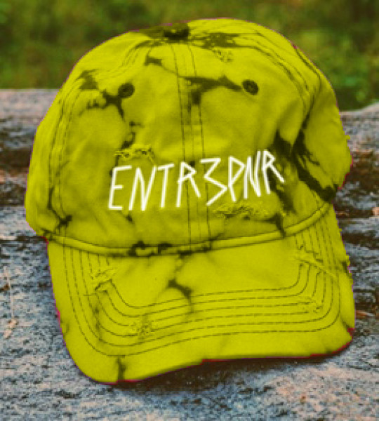 Entr3pnr Olive  Bleached & Distressed 