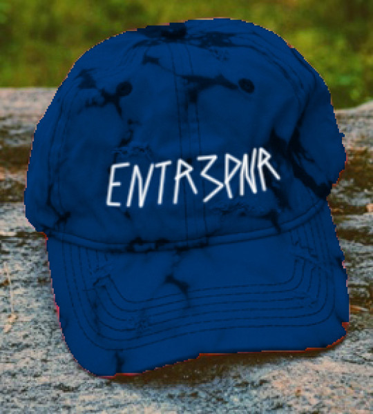 Entr3pnr oxford-blue  Bleached & Distressed 