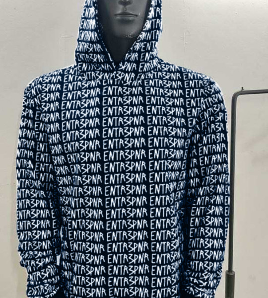 oxford-blue ENTR3PNR Matrix Hoodie 