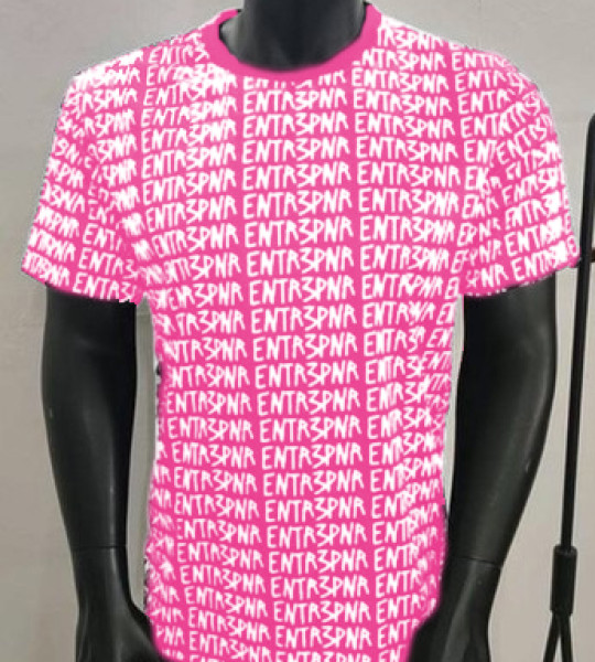 ENTR3PNR Matrix Tee magenta Pastel 