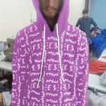 E3 Designer Pastel Violet Matrix Hoodie
