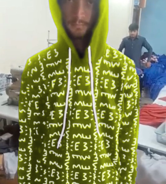 E3 Designer Pear Matrix Hoodie