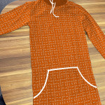 E3 Designer Hoodie Pumpkin 