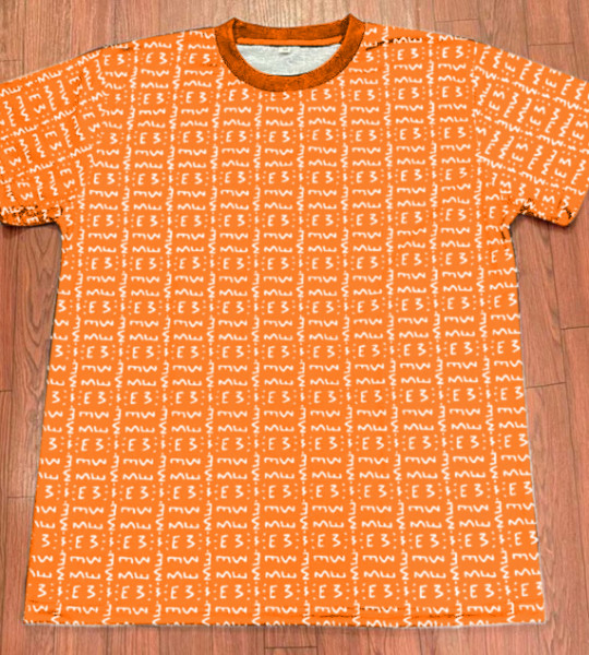 E3 Designer Tee Pumpkin 