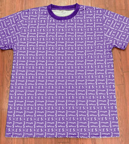 E3 Designer Tee Purple Heart 