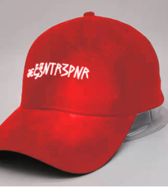 Red ENTR3PNR Matrix Hoodie 