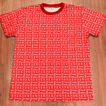 E3 Designer Tee Red 