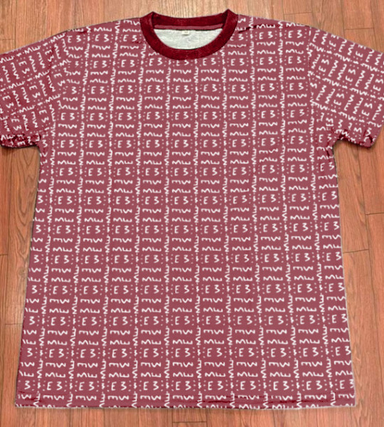 E3 Designer Tee Rosewood 