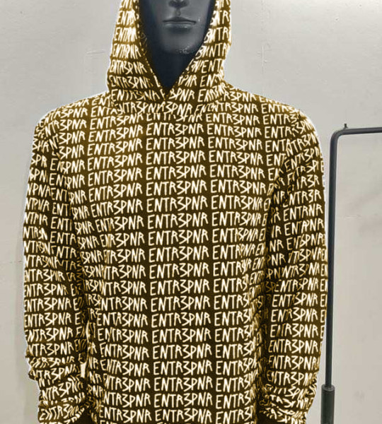 Sand Dune ENTR3PNR Matrix Hoodie 