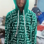 E3 Designer Turquoise Matrix Hoodie