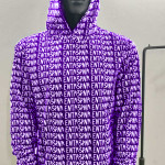 Violet ENTR3PNR Matrix Hoodie 