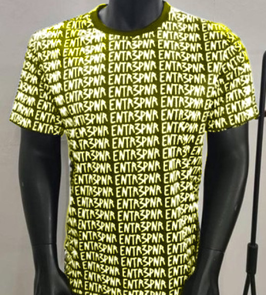 ENTR3PNR Matrix Tee Yellow 